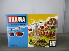 Brawa Spur H0 6210 Lorenseilbahn mit Motor in OVP