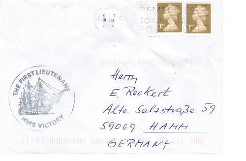 Schiffspost hms victory - schiffspost,
