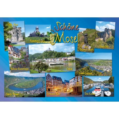 Mosel postkarten motive - postkarten,