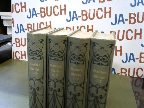 Goethes werke auswahl - werke., in