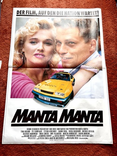 Manta kinoplakat poster - kinoplakat,