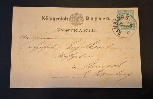 Königreich bayern 1877 - gs,