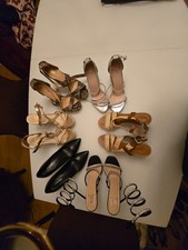 6 Paar High Heels Gr. 39-40  An Liebhaber