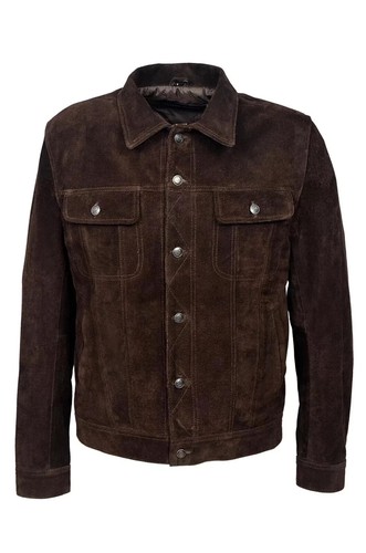 Herren dunkelbraun wildleder - dunkelbraun,