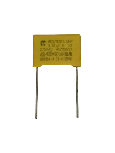 Mex tenta mkp kondensator - 1x, mex/tenta