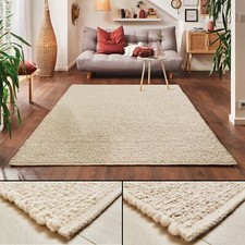 Handweb Teppich Waldsee