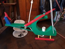 Lampe Kinderzimmer Hubschrauber Holz