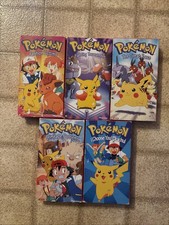Rare Pokemon VHS Lot of 5