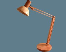 Schreibtischlampe Holz