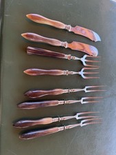 Antikes besteck horn - besteck,