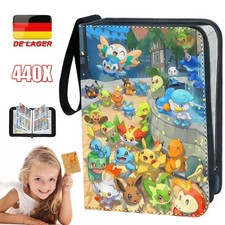 Pokemon Sammelalbum 440 Karten