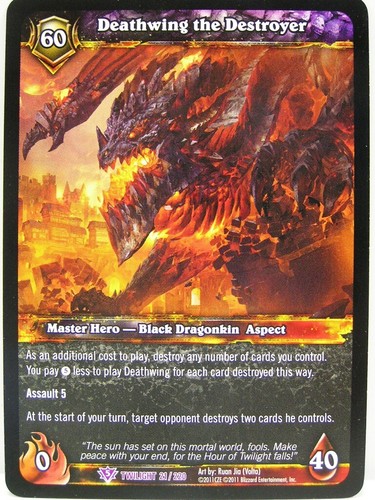 World warcraft tcg - warcraft,
