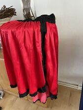 Rock rot Gr. 40  - 44 Stufenrock Western Country Line Dance Barock 