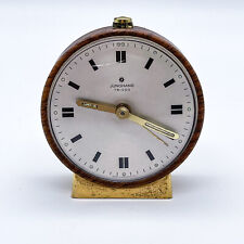 Junghans Trivox Wecker Tischwecker Alarm Clock Made in Germany Holz & Messing