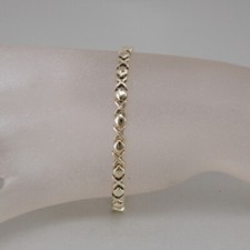 Armband in 585/14k Gelbgold