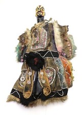 Antike Wayang Golek handgearbeitete Holzstab Theaterpuppe - 25012 -