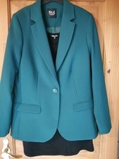 Damen Blazer Petrol Jacke