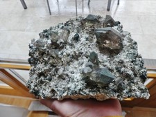 Rauchquarz Kristall Stufe