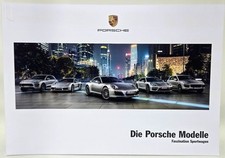 PORSCHE Katalog Prospekt Die Porsche Modelle 03/2017 44 Seiten softcover