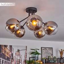 Moderne Schlaf Wohn Zimmer Beleuchtung Rauchglas Kugel Flur Leuchte Decken Lampe