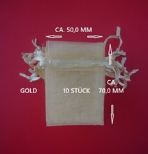 10X 50X70 MM ORGANZASÄCKCHEN