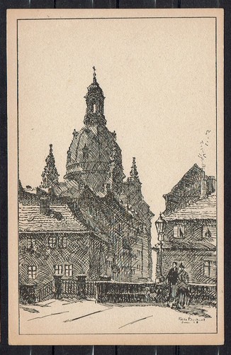 Alte bildpostkarte karte - alte, s/w