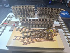 FALLER - E-TRAIN - GLEIS KONVOLUT SPUR 0 / GUTER  BIS BASTLER - ZUSTAND !!