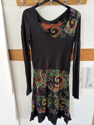 Desigual damen kleid langarm - damen,