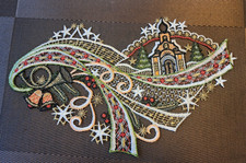 PLAUENER SPITZE  Fensterbild Kirche