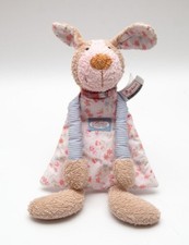 Sigikid Bene Hund Hase rosa weiß Blumen Frottee Kuscheltuch Schmusetuch