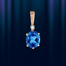 Russian Rose Gold 585 Pendant