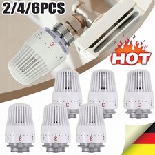 6x Thermostatkopf Heizkörper Regler Thermostat Heizkörperventil Kühlerthermostat