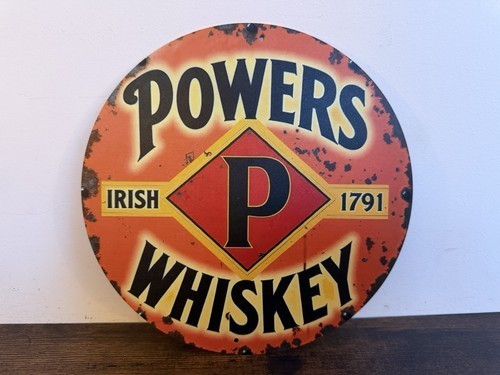 Powers blechschild 20cm - powers,