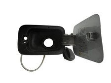 Tankdeckel Tankklappe silber