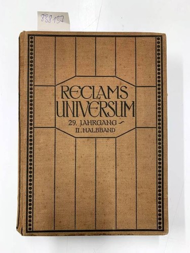 Reclams universum moderne - reclams,