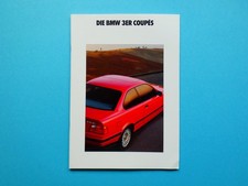 Prospekt / Katalog - BMW 3er E36 - Coupe - 318is, 320i und 325i - 1/1992