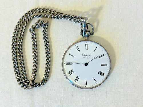 Taschenuhr silber 800 chopard - taschenuhr,