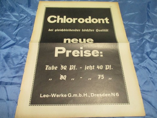 Chlorodont antik reklame - chlorodont, ,