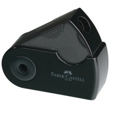 Spitzer Klappspitzdose MINI schwarz Faber-Castell 182710 Anspitzer für Bleistift