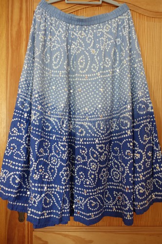 Damen maxi rock batik - damen,