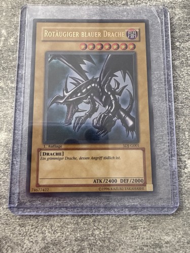 Rotäugiger blauer - yu-gi-oh,