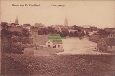 164262 AK Debrzno Preußisch Friedland Pr. Friedland Total Ansicht 1917