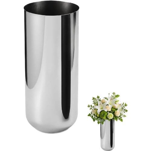 Blumenvase edelstahl modern - blumenvase,