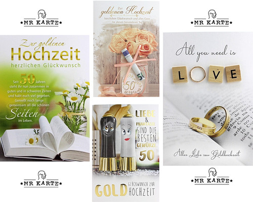 Glückwunschkarte zur goldenen - glückwunschkarte,