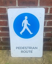 Original "Fußgängerweg"