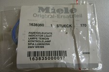 Miele Glühlampe Anzeigeleuchte weiss 250V  Mnr. 1638350 für H 600 Backofen Herd