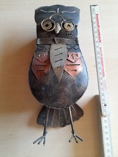 Eule aus metall - eule,
