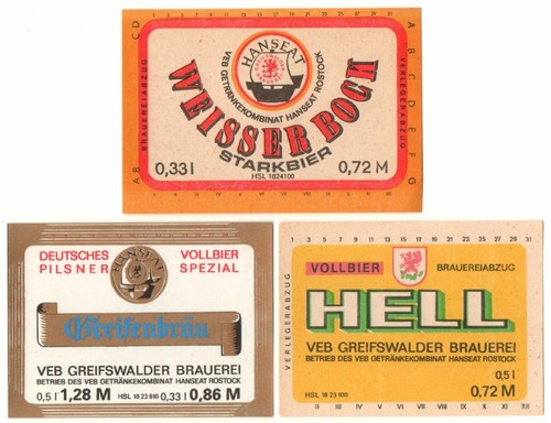 Alte bieretiketten ddr - bieretiketten,