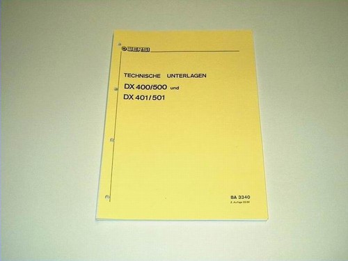 Ba3340 technische unterlagen - -,