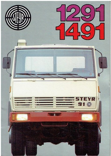 Steyr 1291 1491 6x2 - steyr, (4x2